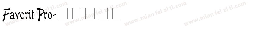 Favorit Pro字体转换